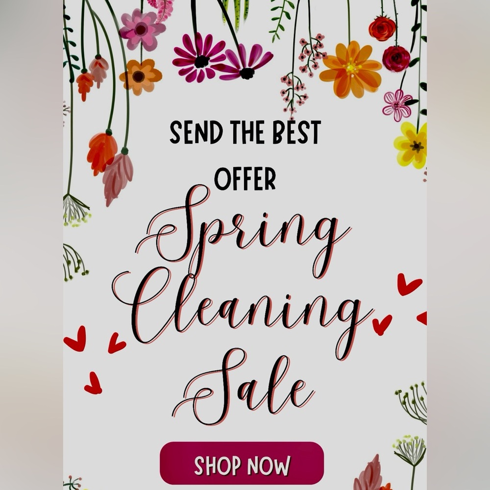 Cleaning out my closet sale. Bring your best offer!!